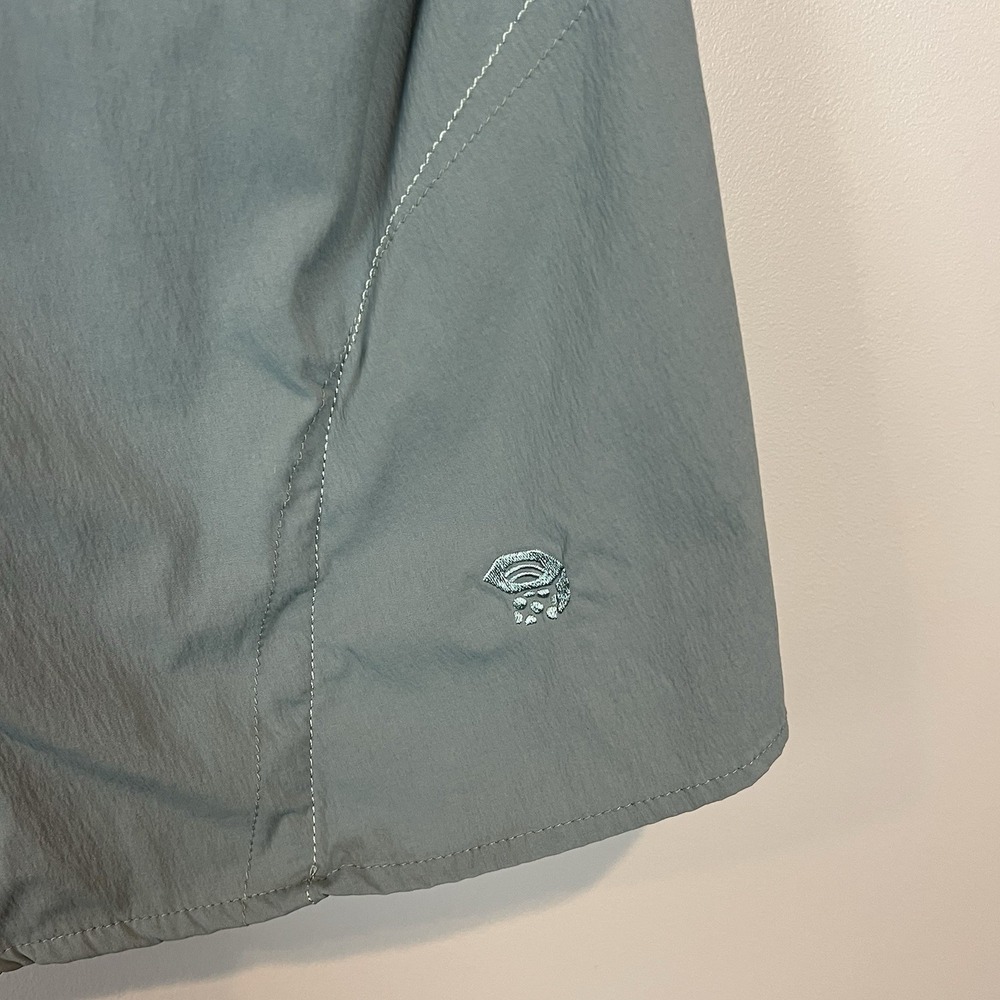 Mountain Hardwear Shirt Womens Small Short Sleeve Button Outdoor Lightweight - Picture 4 of 11